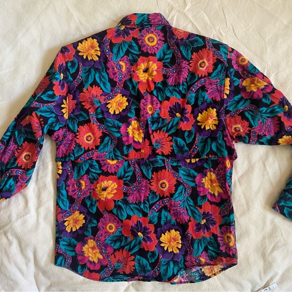 Wrangler VINTAGE Western Floral Shirt - Picture 12 of 15
